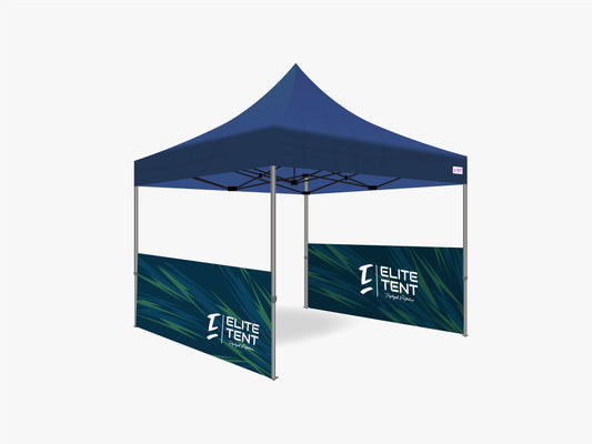 Elite Classic Canopy Half Walls 3x3M